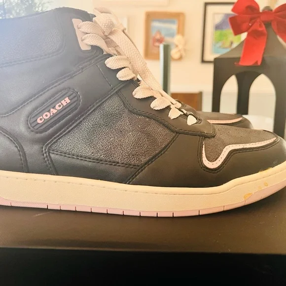 Coach Black High-Top Sneakers - Picture 2 of 4